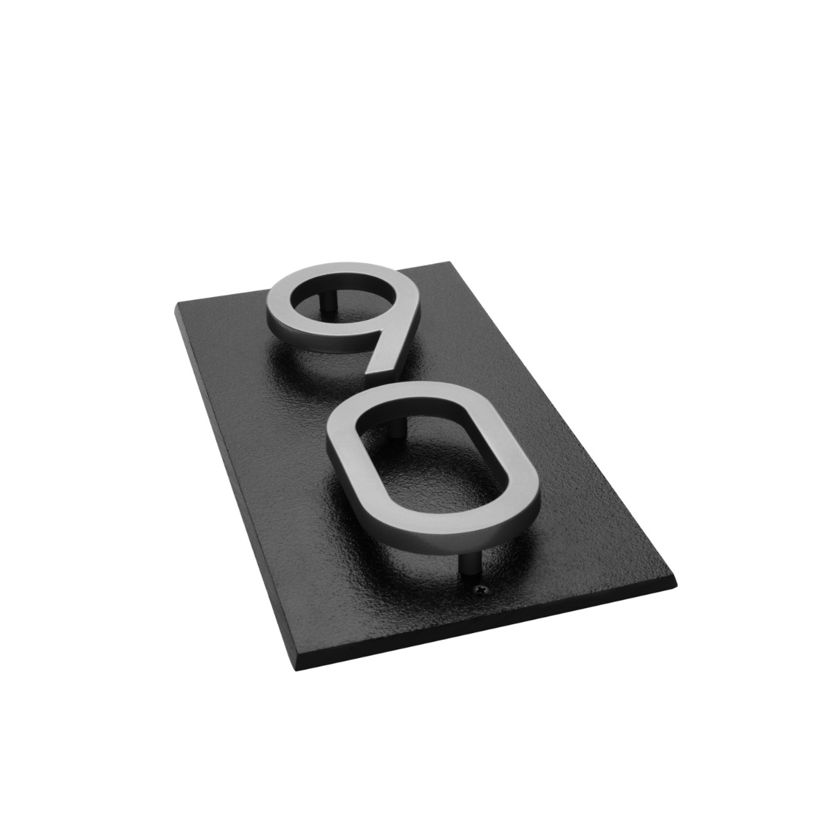 Whitehall Floating Stand-off 2-Number Vertical Plaque Modern House Num