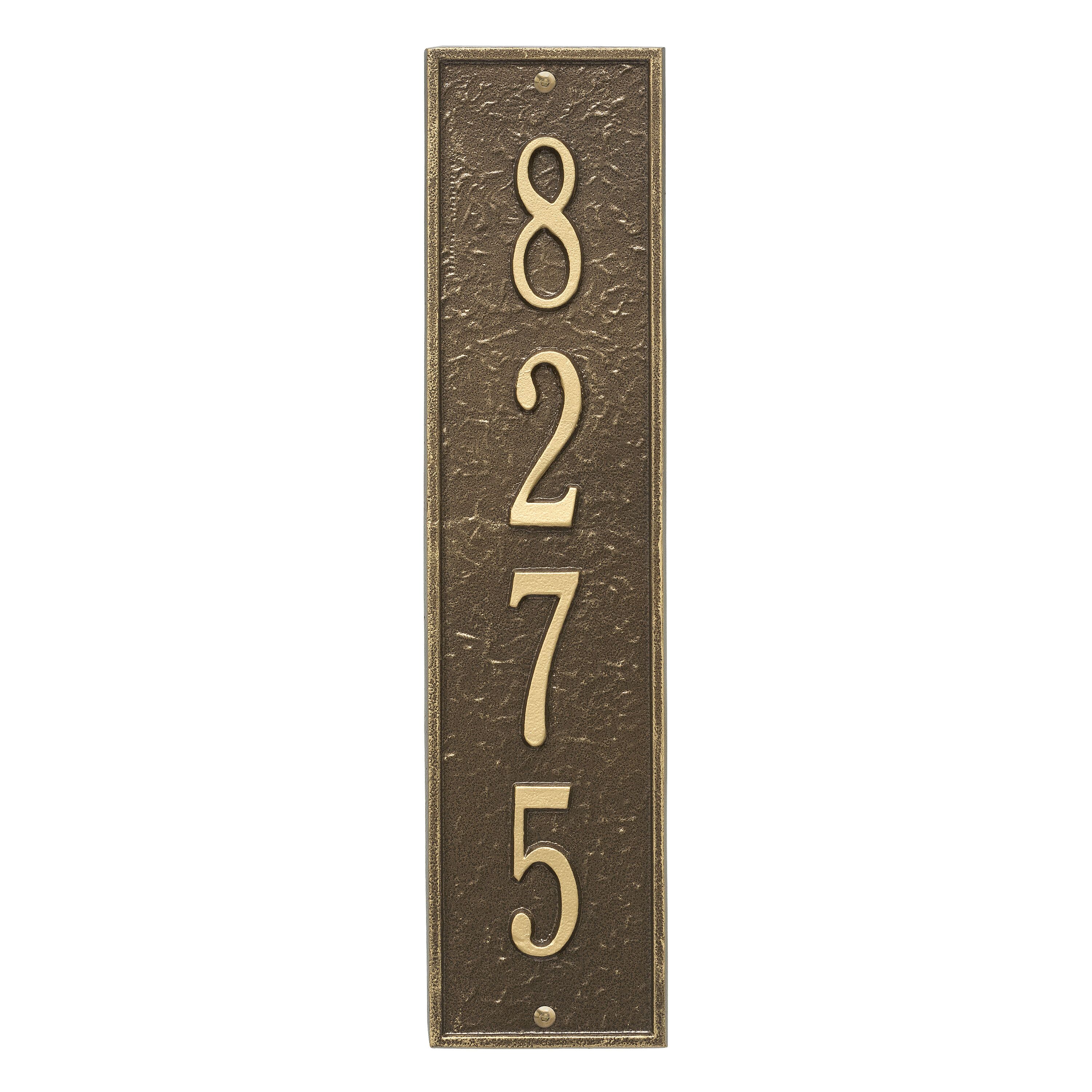Personalized Delaware Vertical Wall Plaque 