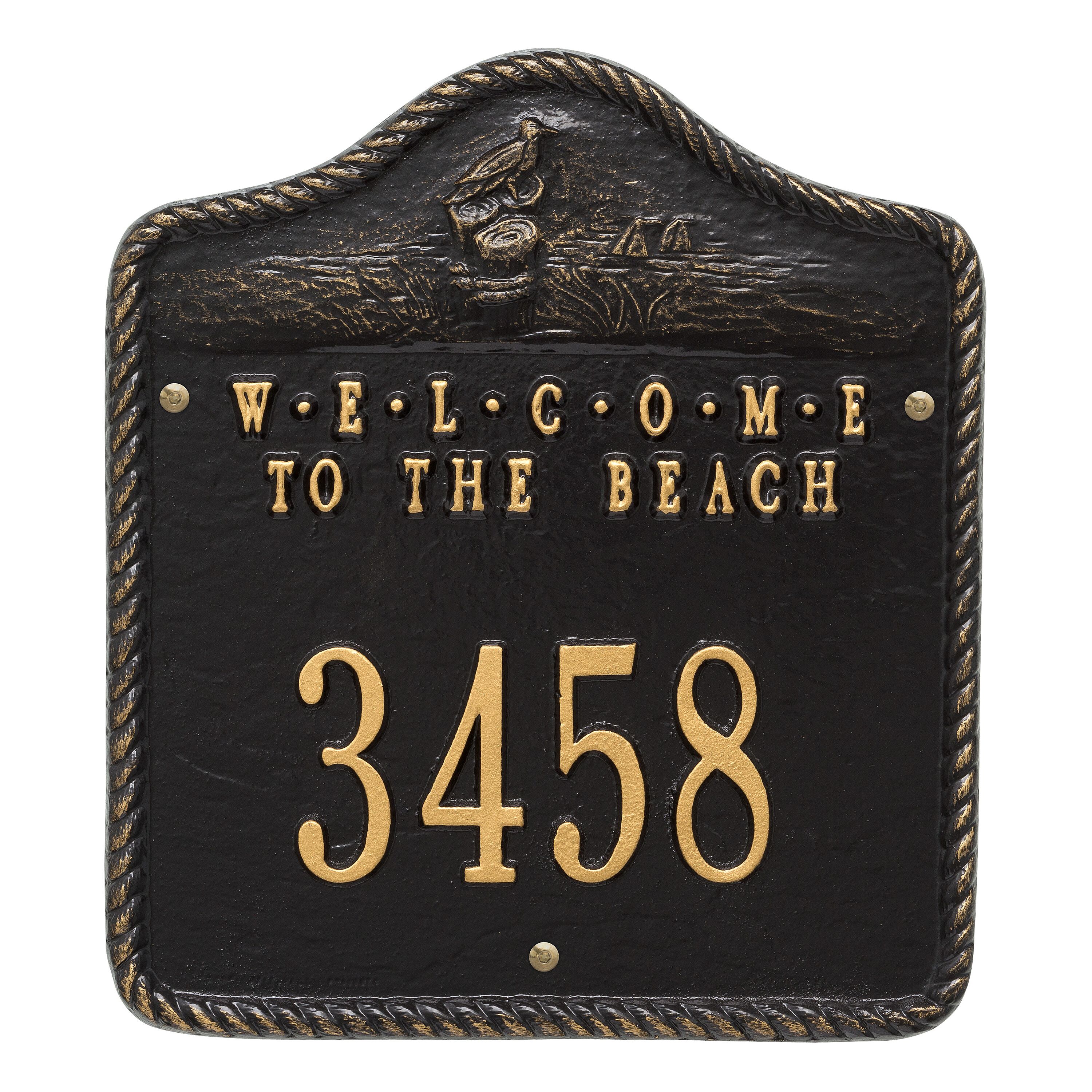 Personalized Welcome To The Beach Plaque