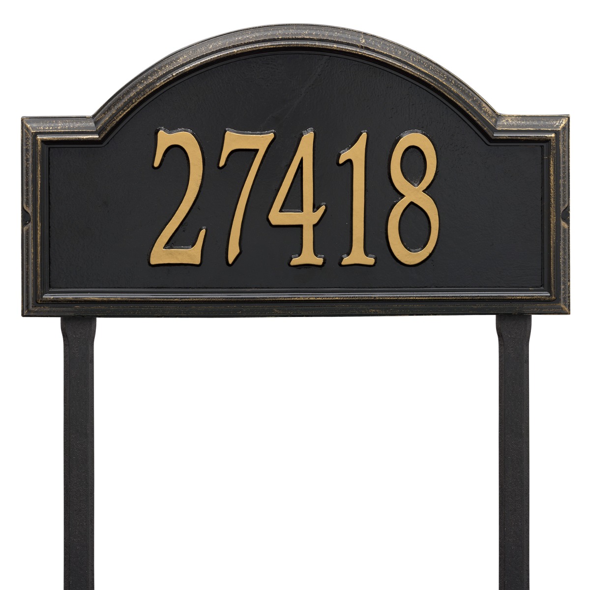Whitehall Providence Arch - Estate Lawn - One Line Address Plaque 
