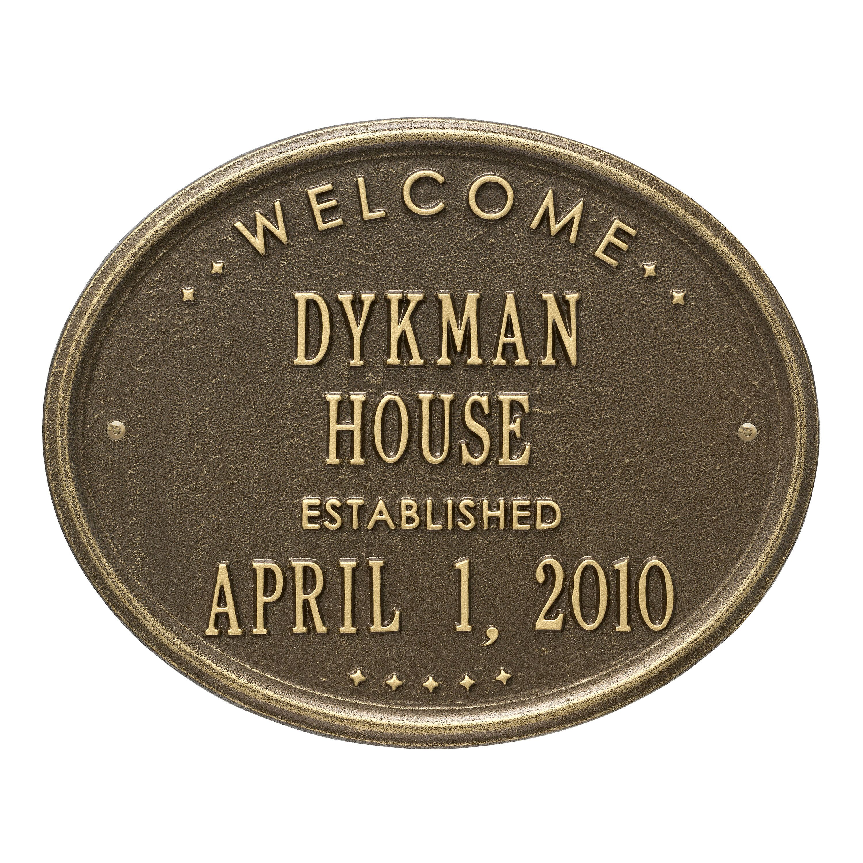 Whitehall Welcome Oval 