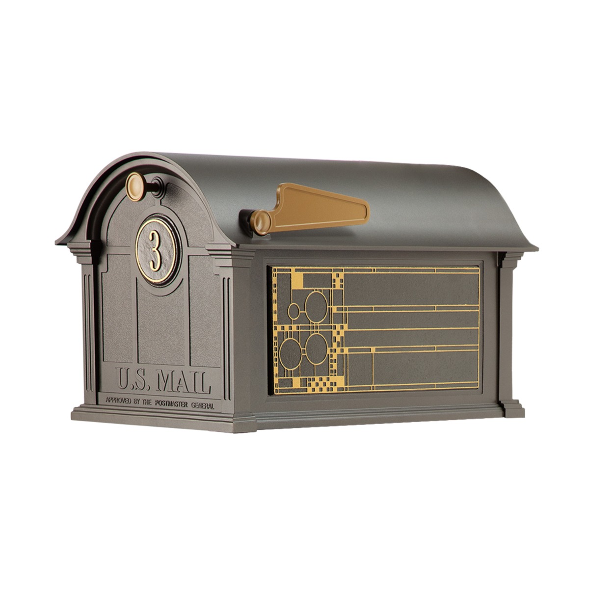 Whitehall Balmoral Mailbox Frank Lloyd Wright Coonley Package