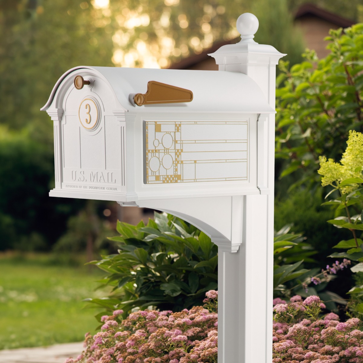 Whitehall Balmoral Mailbox Frank Lloyd Wright Coonley Package