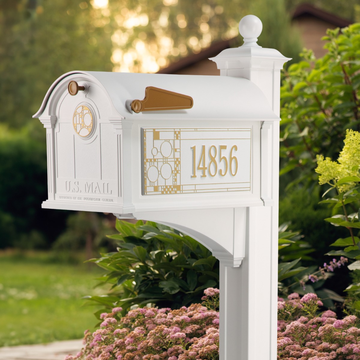 Whitehall Balmoral Mailbox Frank Lloyd Wright Coonley Package