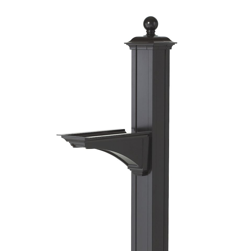 Whitehall Balmoral Post and Bracket with Finial (Choose Color)