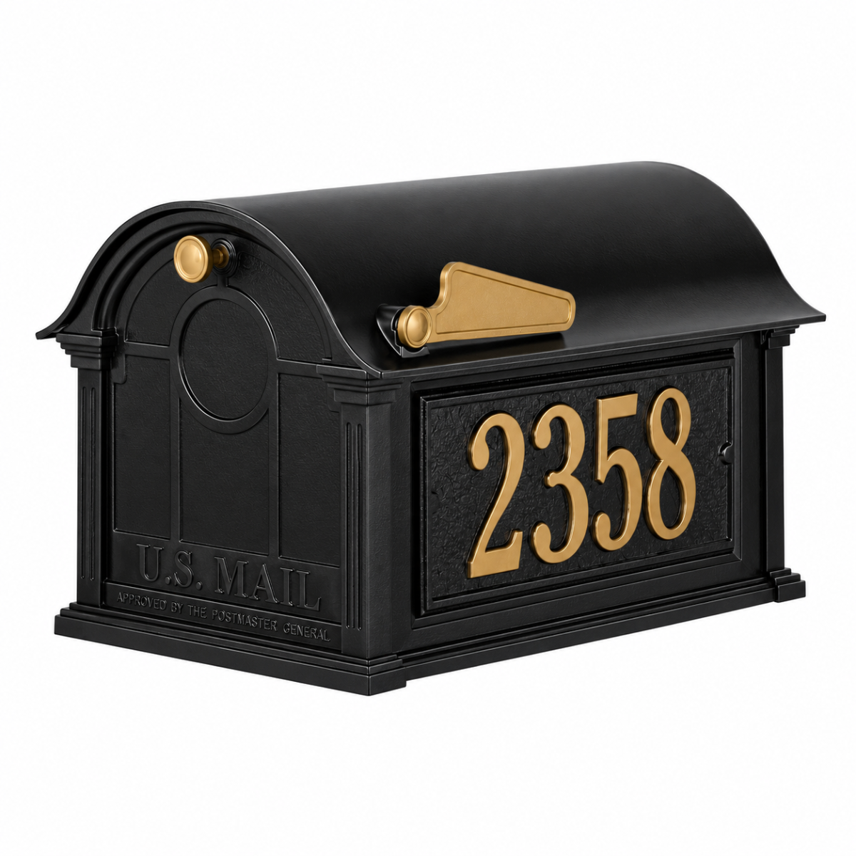 Black Balmoral Mailbox