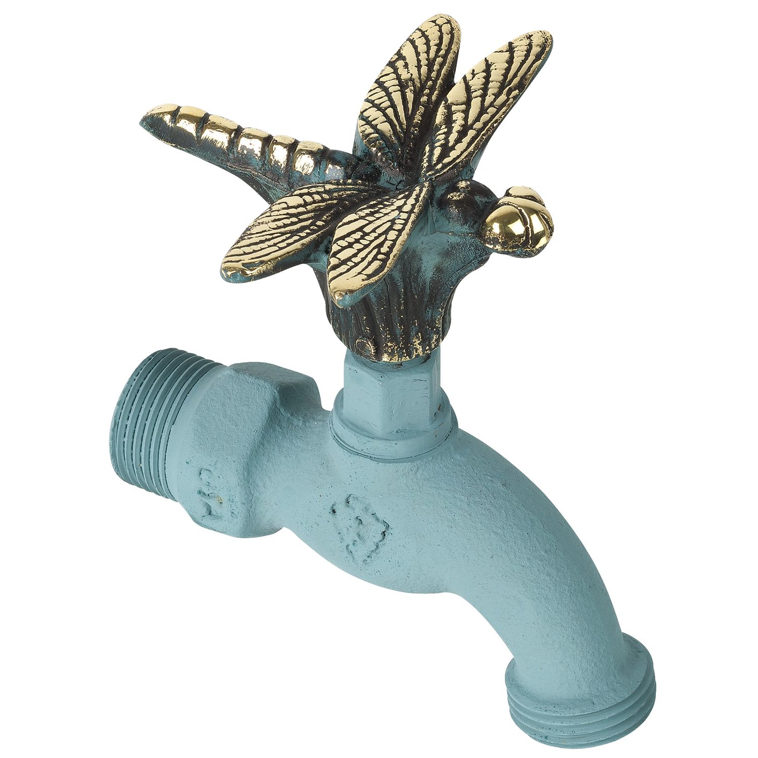 Whitehall Dragonfly Faucet (Solid Brass) - Verdigris Finish