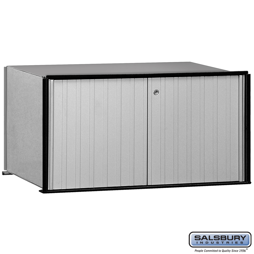 Salsbury Aluminum Mailbox - 1 Door - Rack Ladder System