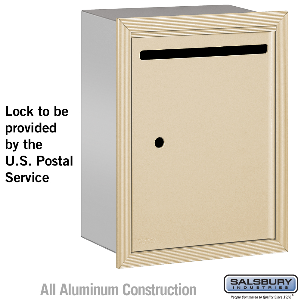 Salsbury Letter Box - Standard - Recessed Mounted USPS Access
