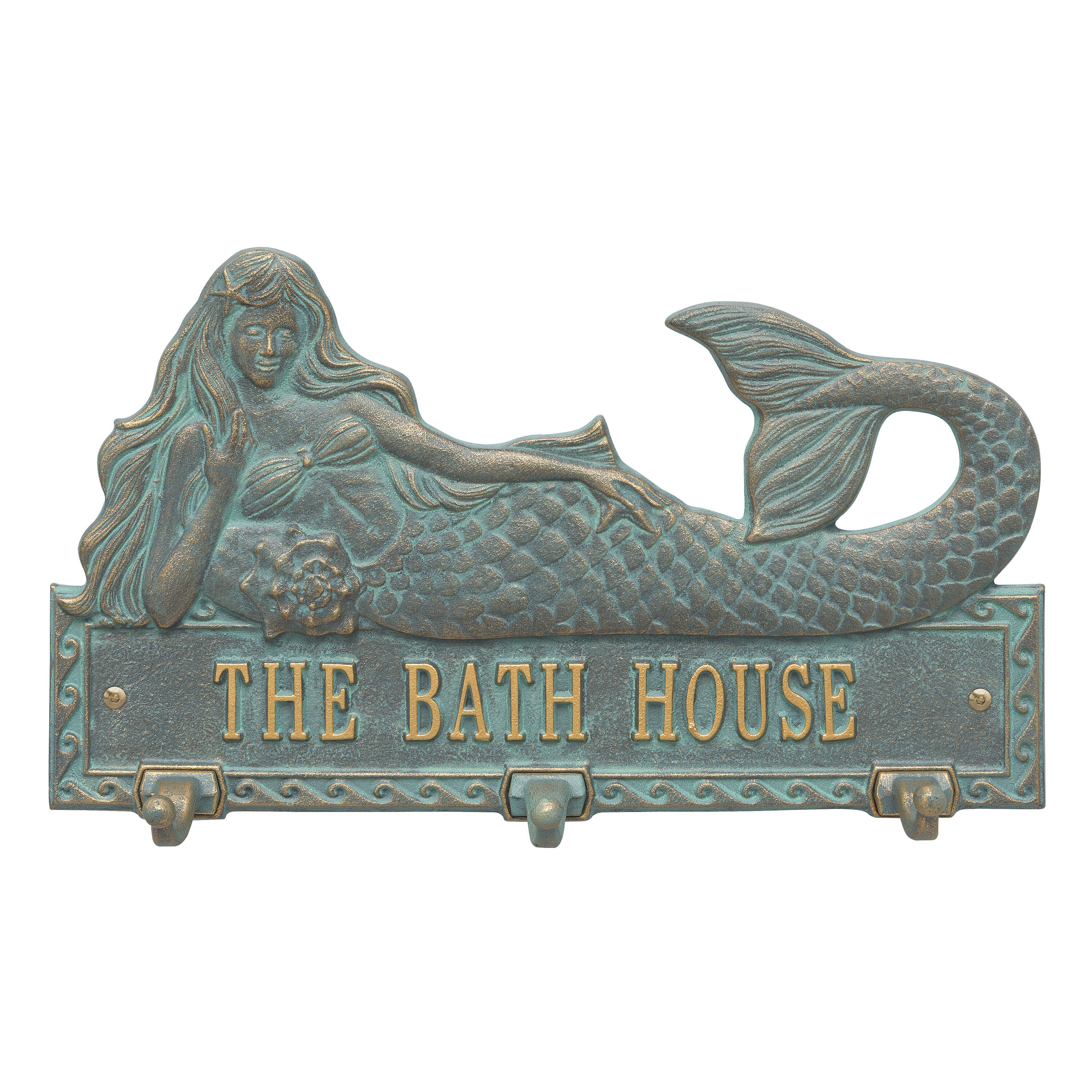 Personalized Mermaid Hook Plaque