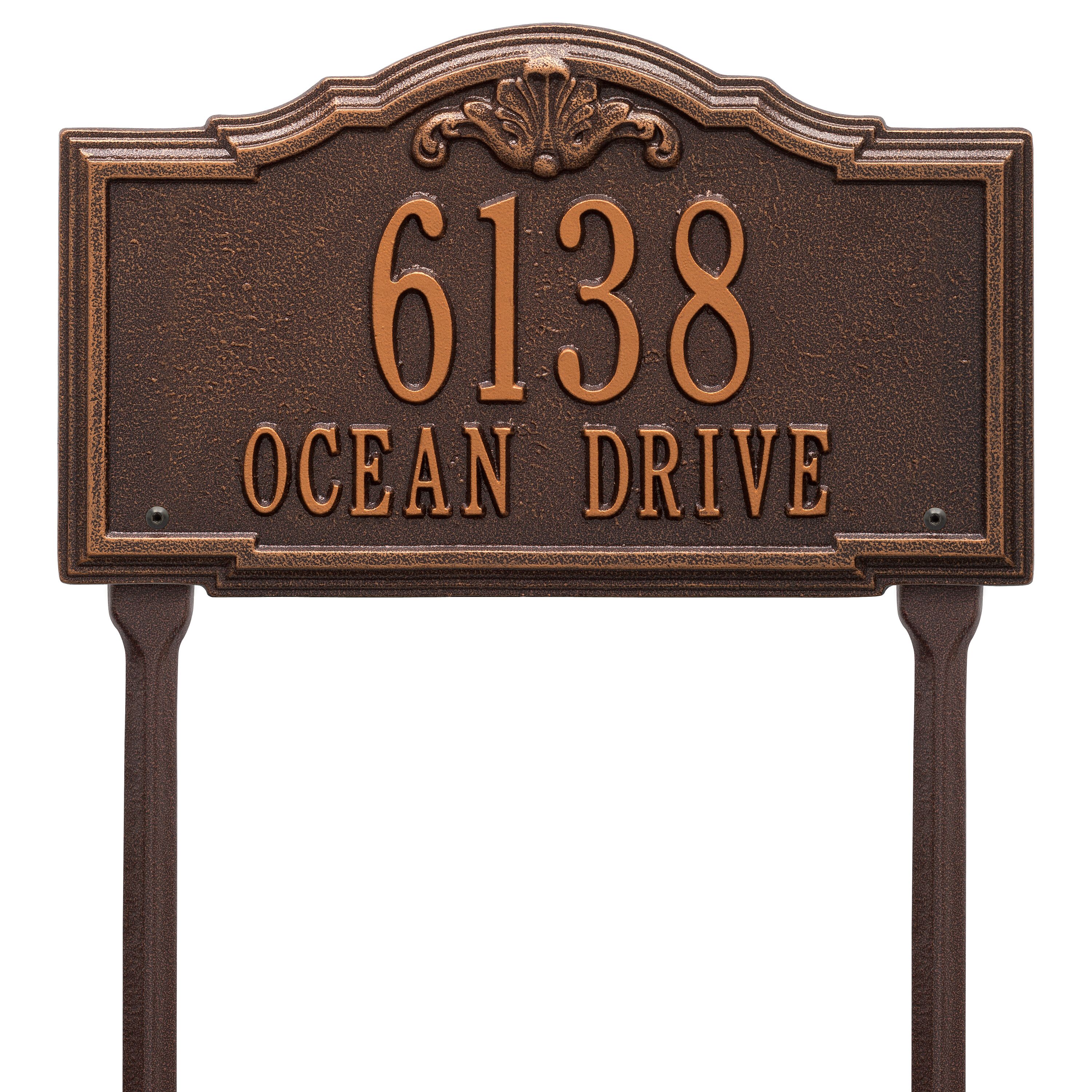 Personalized Gatewood Plaque - Standard - Lawn - 2 Line 