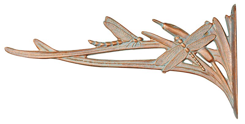 Whitehall Dragonfly Nature Hook - Copper Verdi