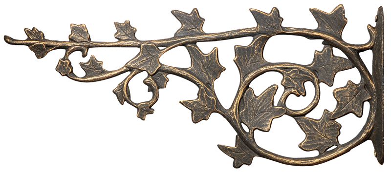 Whitehall Ivy Nature Hook - Oil Rub Bronze