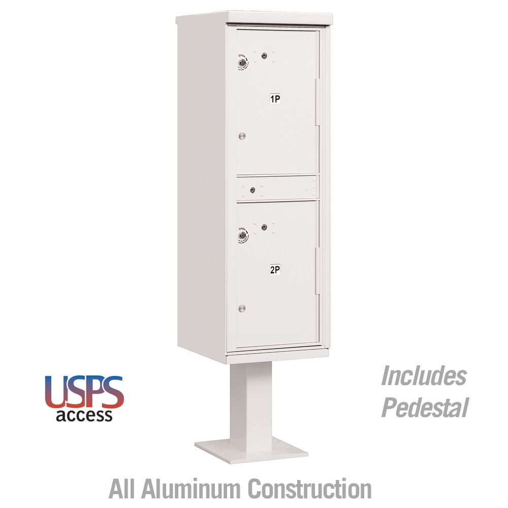 Salsbury 3302SAN-U Outdoor Parcel Locker - 2 Compartments