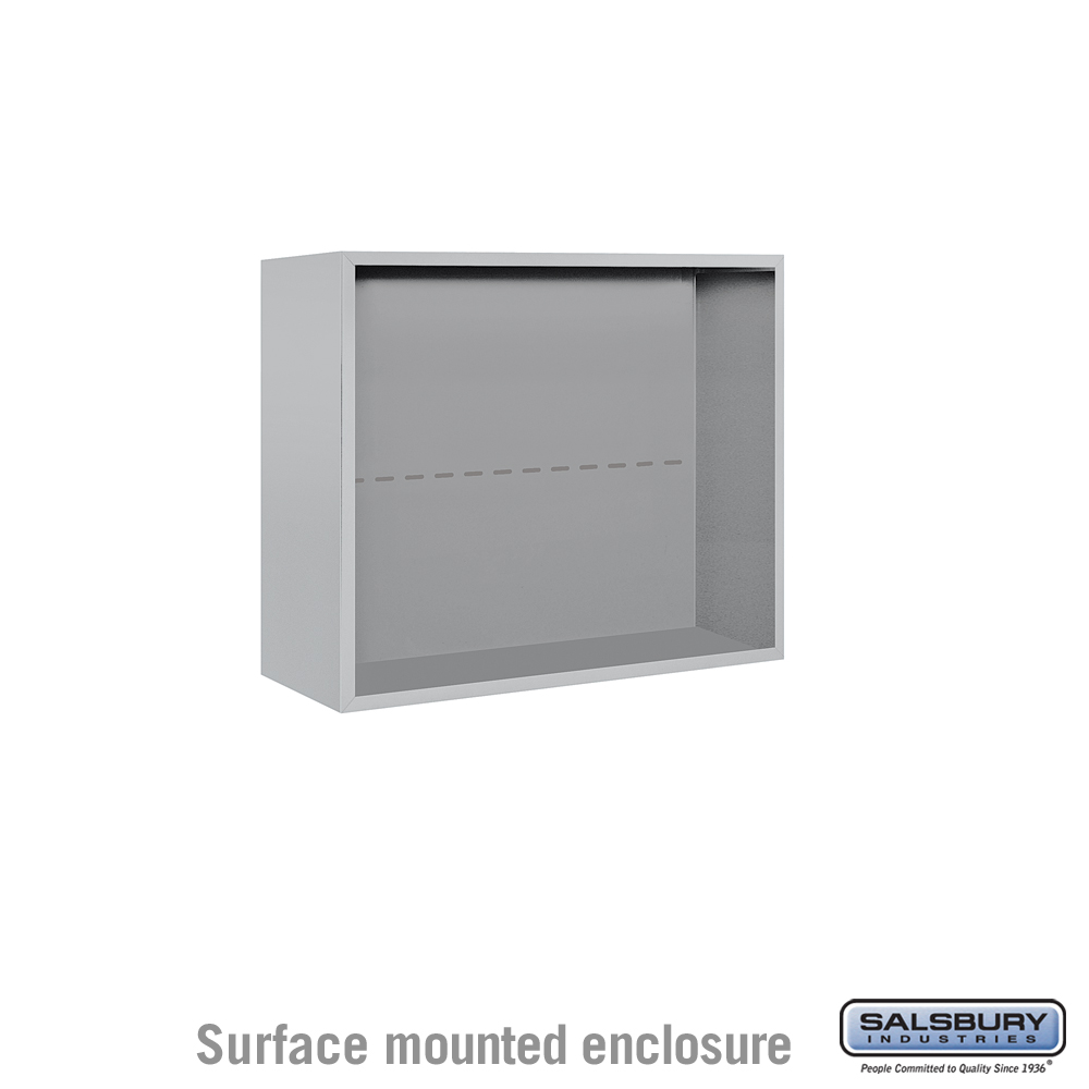 Salsbury Surface Mounted Enclosure - for 3706 Double Column Unit