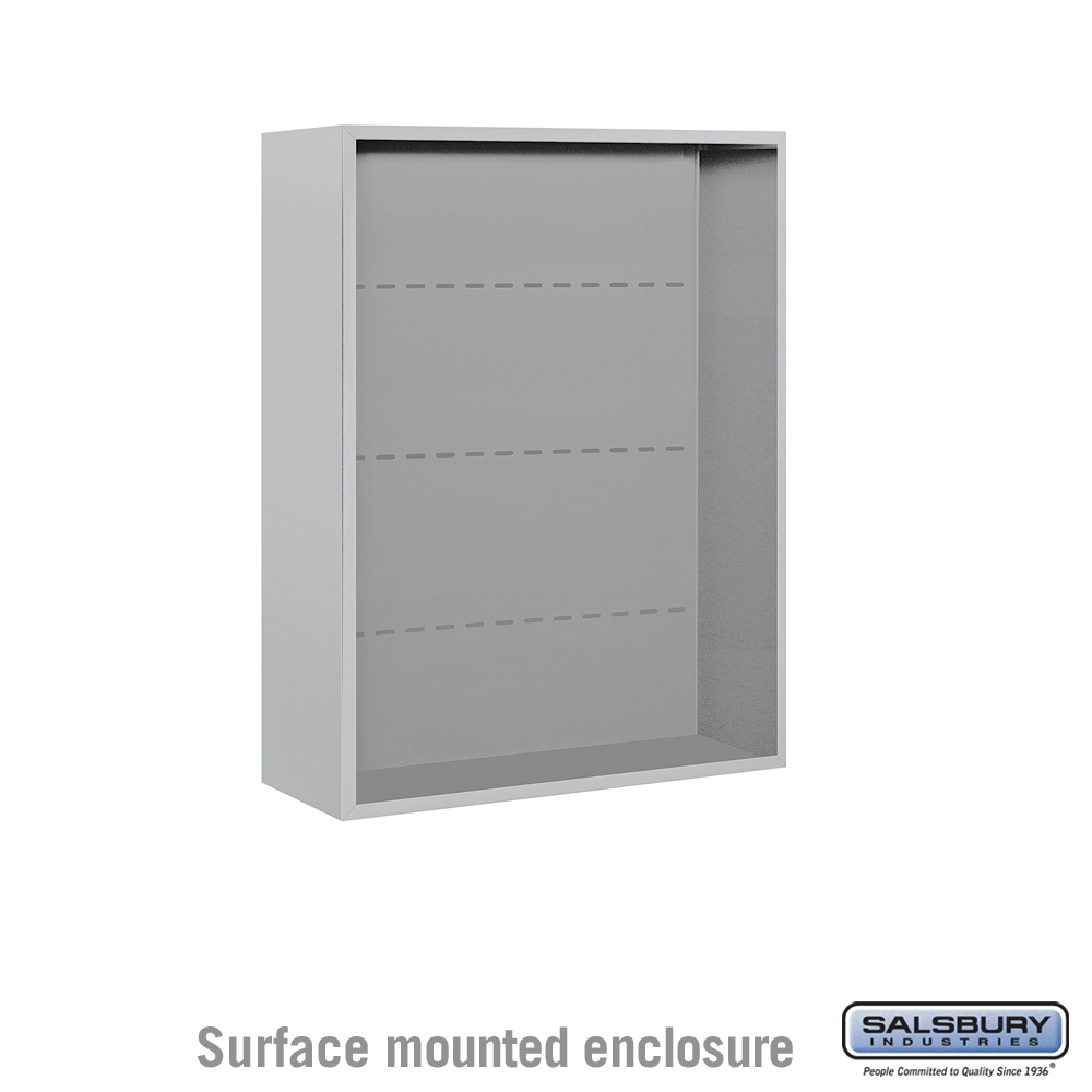 Salsbury Surface Mounted Enclosure - for 3710 Double Column Unit