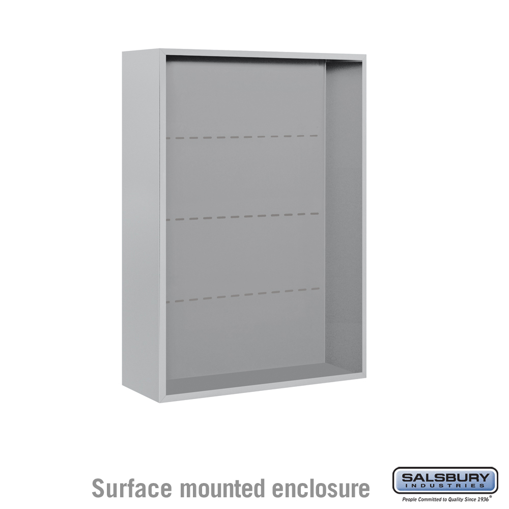 Salsbury Surface Mounted Enclosure - for 3711 Double Column Unit