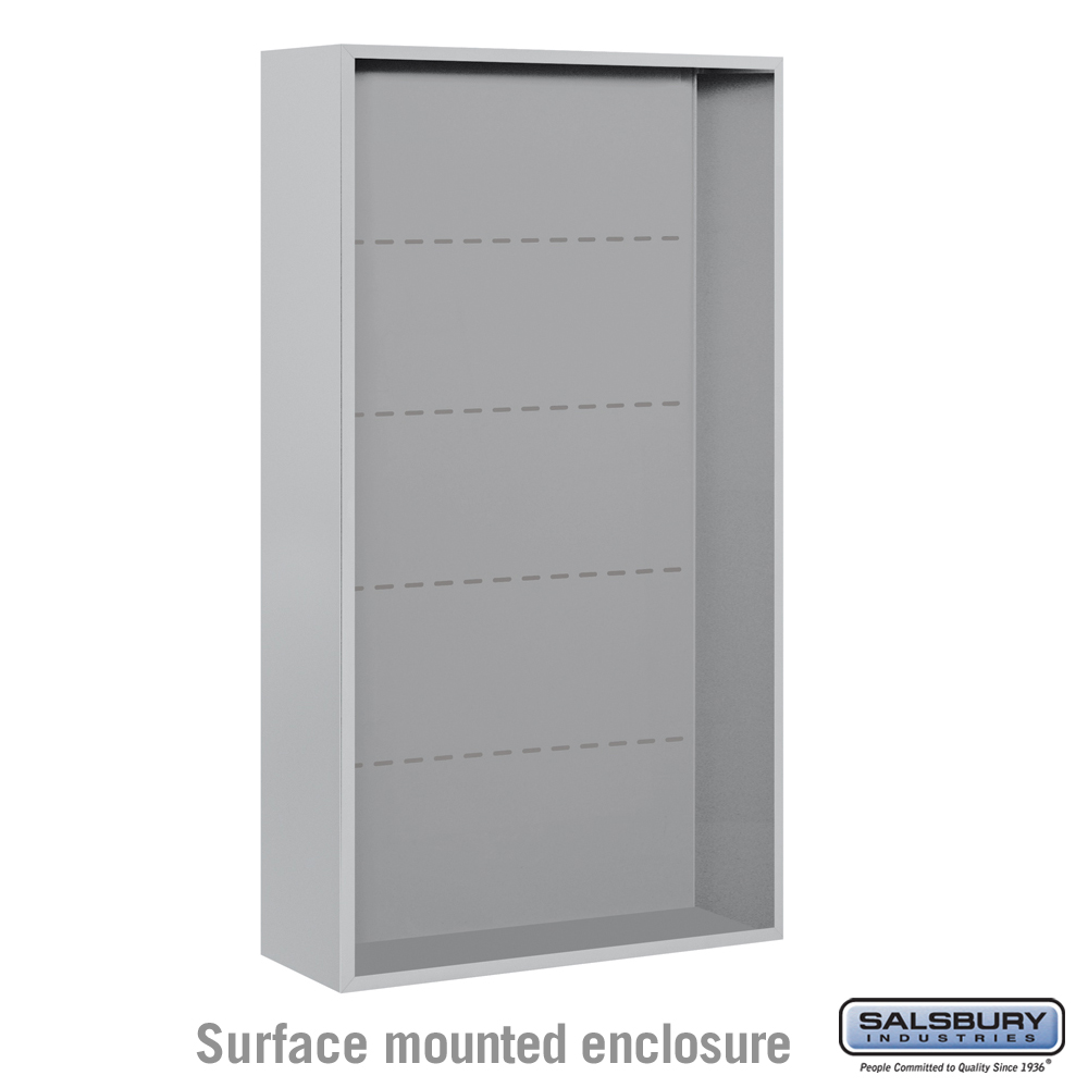 Salsbury Surface Mounted Enclosure - for 3716 Double Column Unit