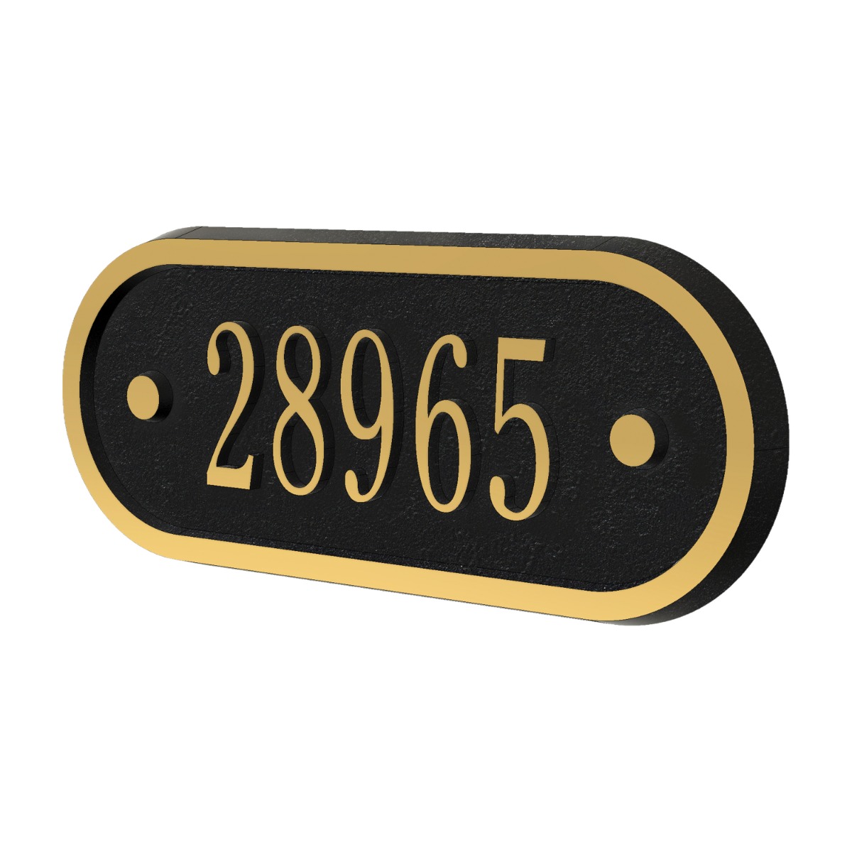 Whitehall MailVault Mailbox Magnetic Door Plaque, 1-line