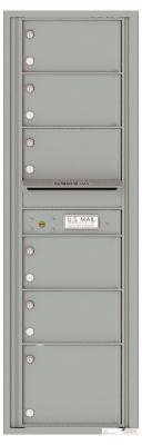 Florence 4C Horizontal Mailbox - 6 Doors - 15 Doors High USPS Access