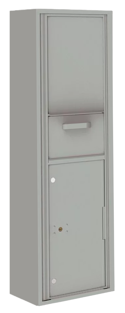 Florence 4C Mailbox Hopper Collection Drop Box - Front Loading -  15 Doors High - Surface Mounted - Private Access