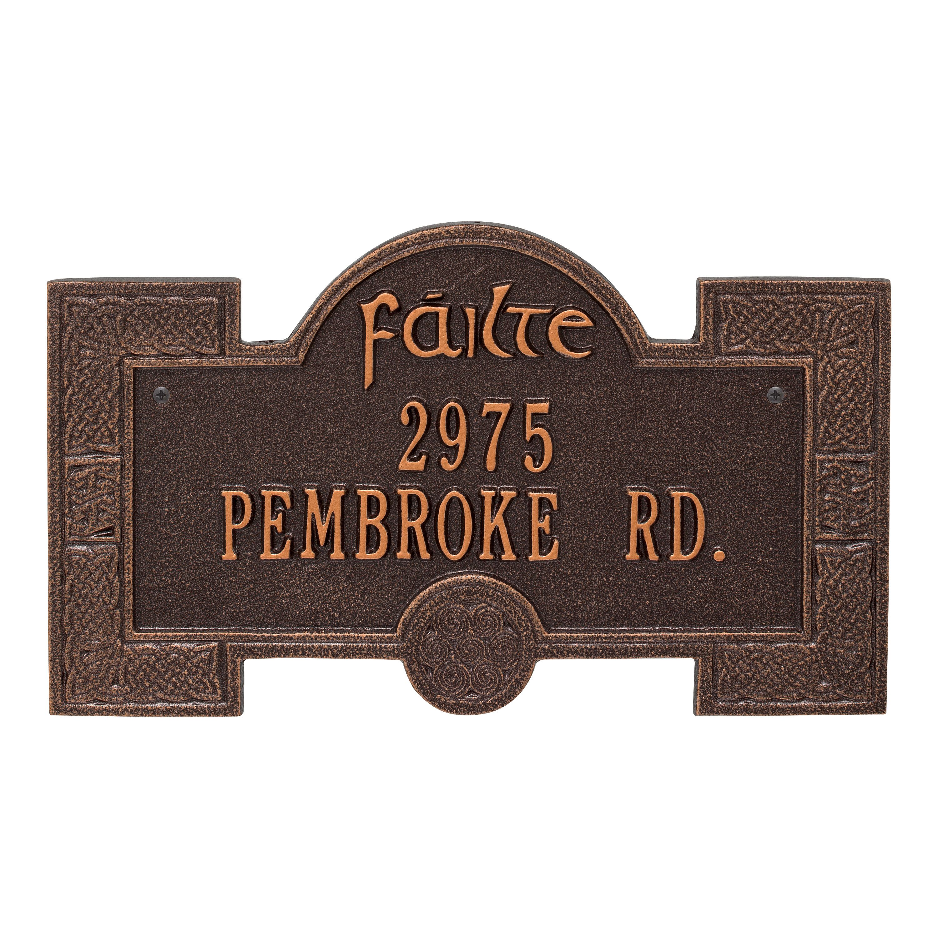 Failte Plaque
