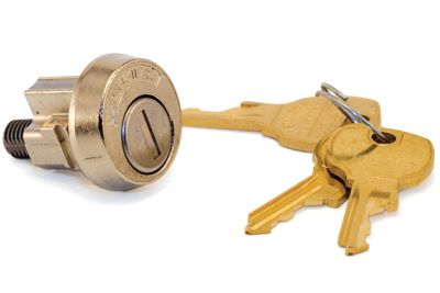 Cylinder/Lock Body Only For K91910 Lock - CBU Replacement Part (Includes 3 Keys)