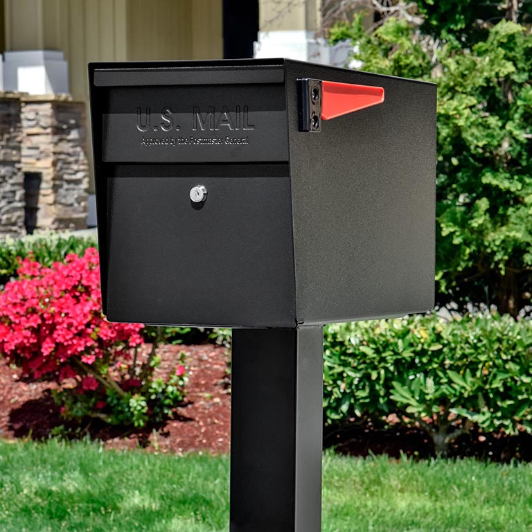 Ultimate High Security Locking Single Mailbox & Post Package