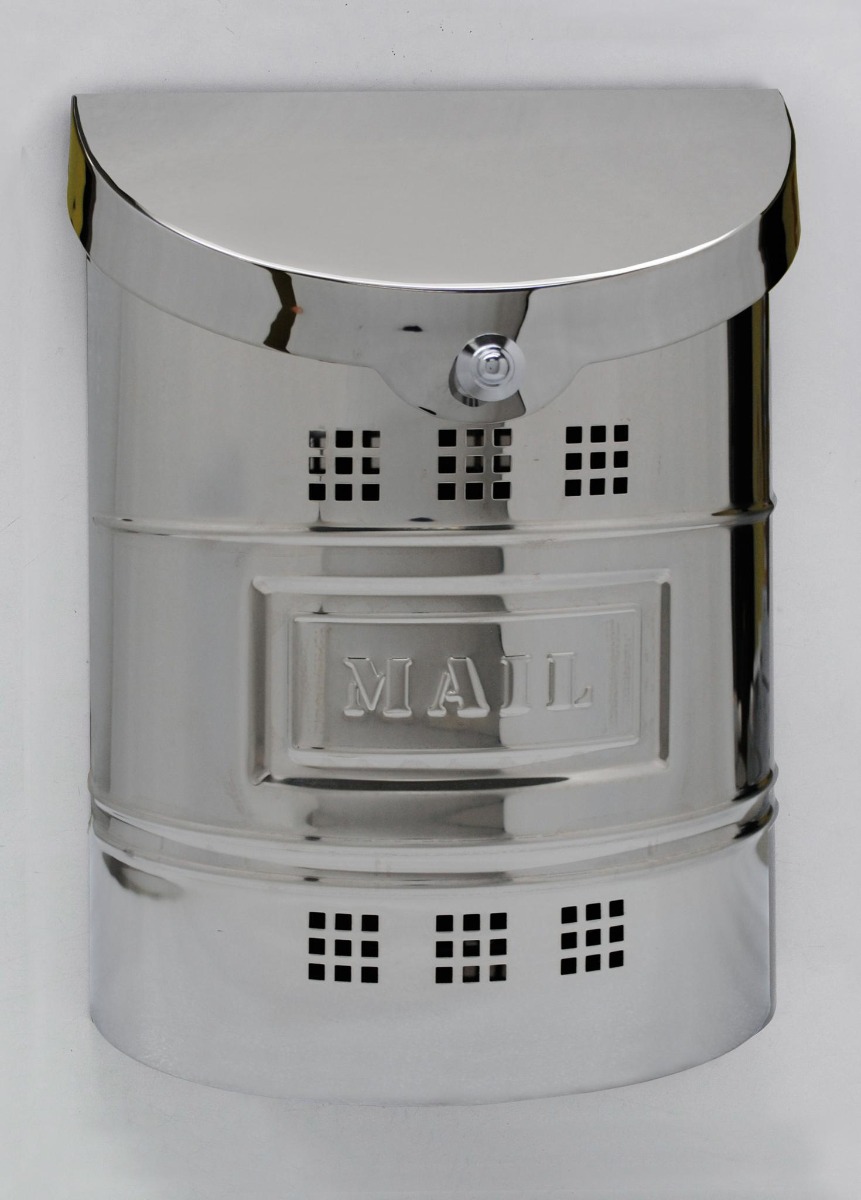 E2 Wall Mounted Stainless Steel Mailbox