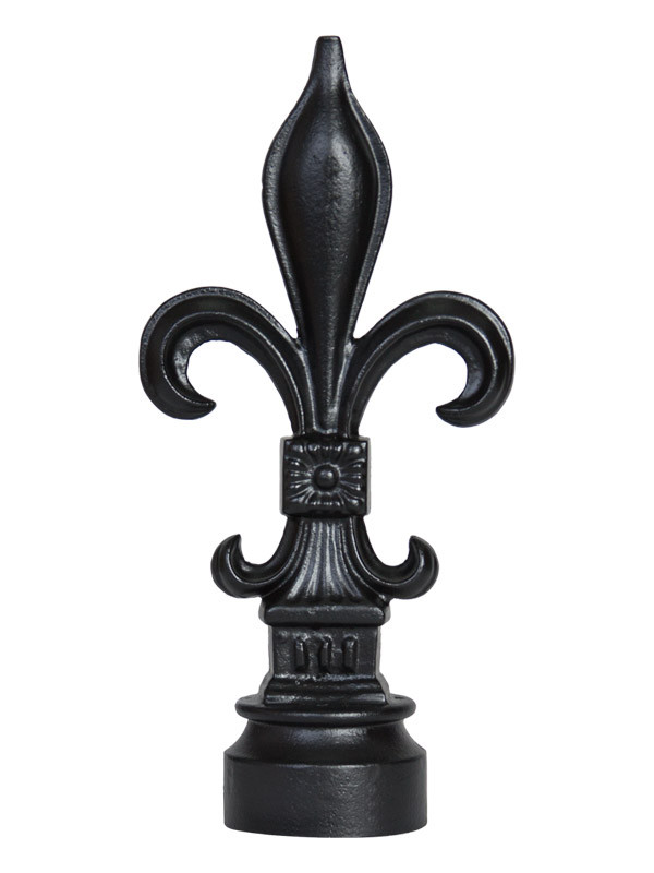 Imperial Tall Fleur De Lis Finial 2 3/8 inches OD (FIN E)