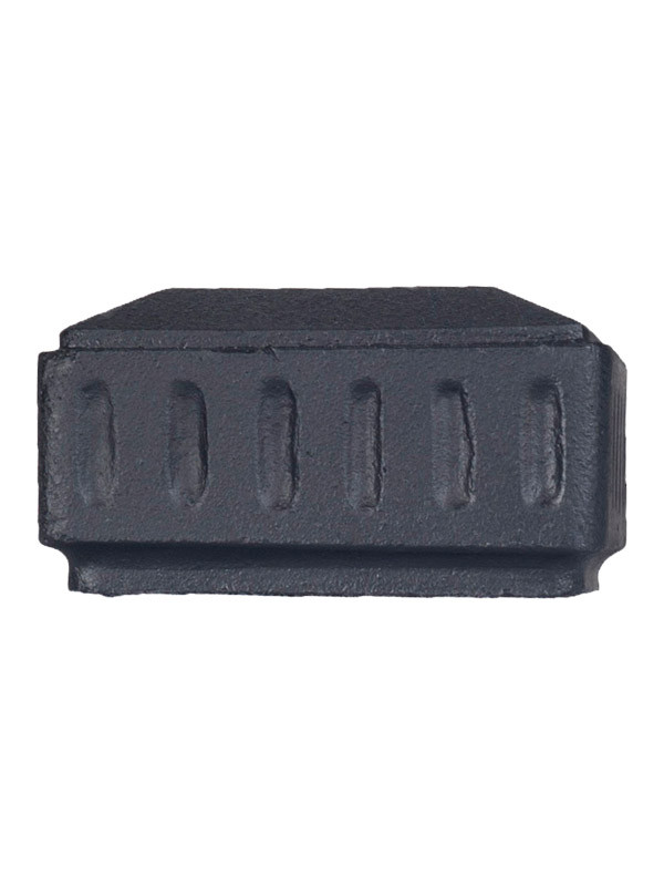 Imperial Square Cap with Grooves Finial (FIN G)