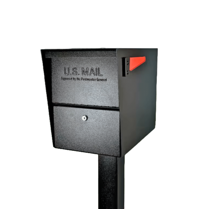Mail Boss Package Master Locking Mailbox with Post