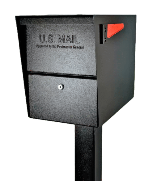 Mail Boss Package Master Locking Mailbox with Post