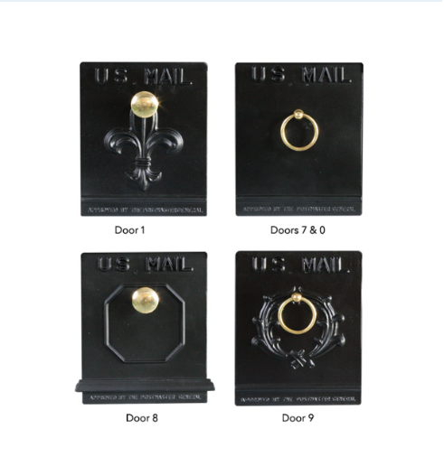 Mailbox Door 0, 1, 7, 8, 9 (Choose One)