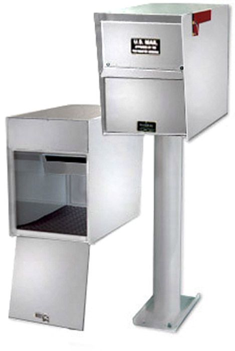 Standard Stainless Steel Rear Access Letter Locker