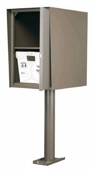 Custom Commercial Aluminum Collection Box Double (Rear Access)