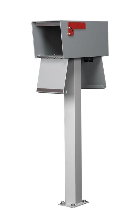 Mailbox Rear Flaps Non-Locking Front & Rear Access Rural Mailbox - Jayco