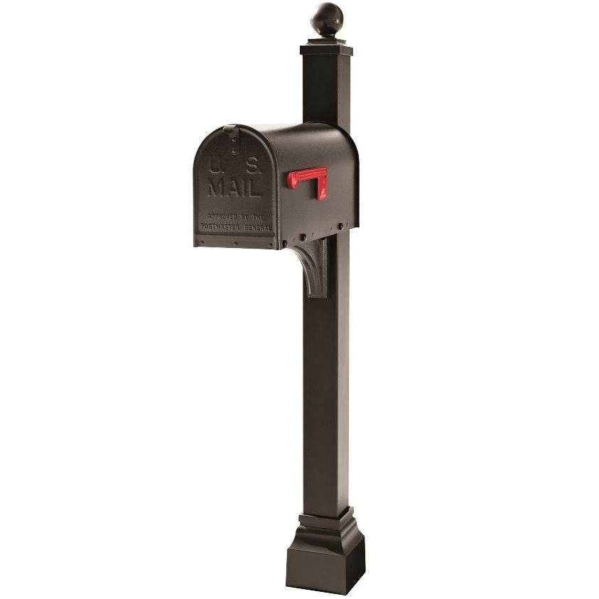 Janzer Mailbox and Post Combo Choose Mailbox Color