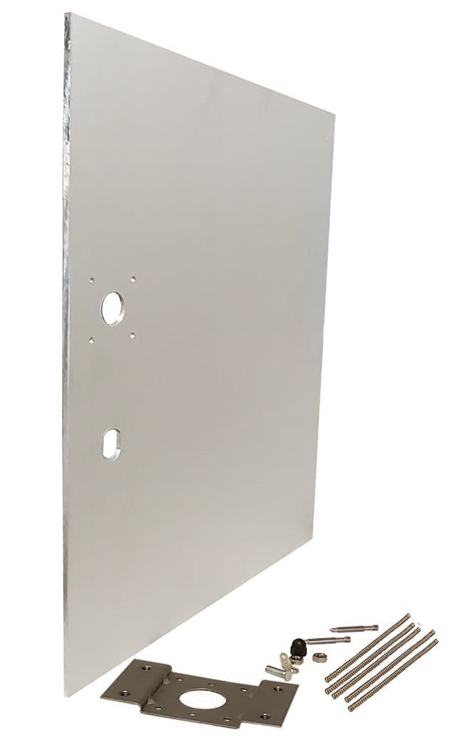 Replacement Parcel Locker Door - 15-3/4 in. H x 12-7/8 in. W (Specify Finish, Lock Prep, and Id Required)