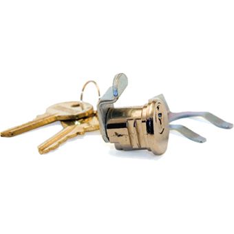 Hudson Cam Lock w/ 2 Keys Each - Lock Codes H4001-H5000 (Used On Af Horiz/Vert 2/19/07 and After)