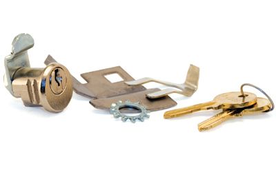 Parcel Locker Lock (Hudson) w/ Cam and 2 Keys - for Tenant Side Of Captive Mechanism - Lock/Key Codes H4001-H5000 - Large