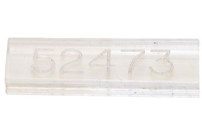 Engraved 'Vision Window' - Clear Plastic Cover Engraved