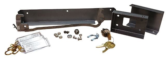 Parcel Locker Lock Kit - Includes Lock, Cam, and Covers (for OPL)