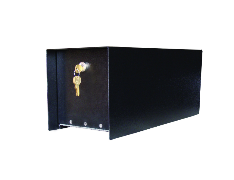 Locking Mailbox Rural Rural Locking Mailbox With Incoming Mail Slot, No Front Door