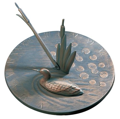 Whitehall Loon Sundial - French Bronze