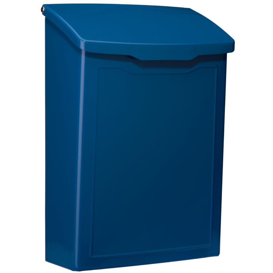 Marina Powder-Coated Steel Wall-Mount Mailbox (Choose Color)