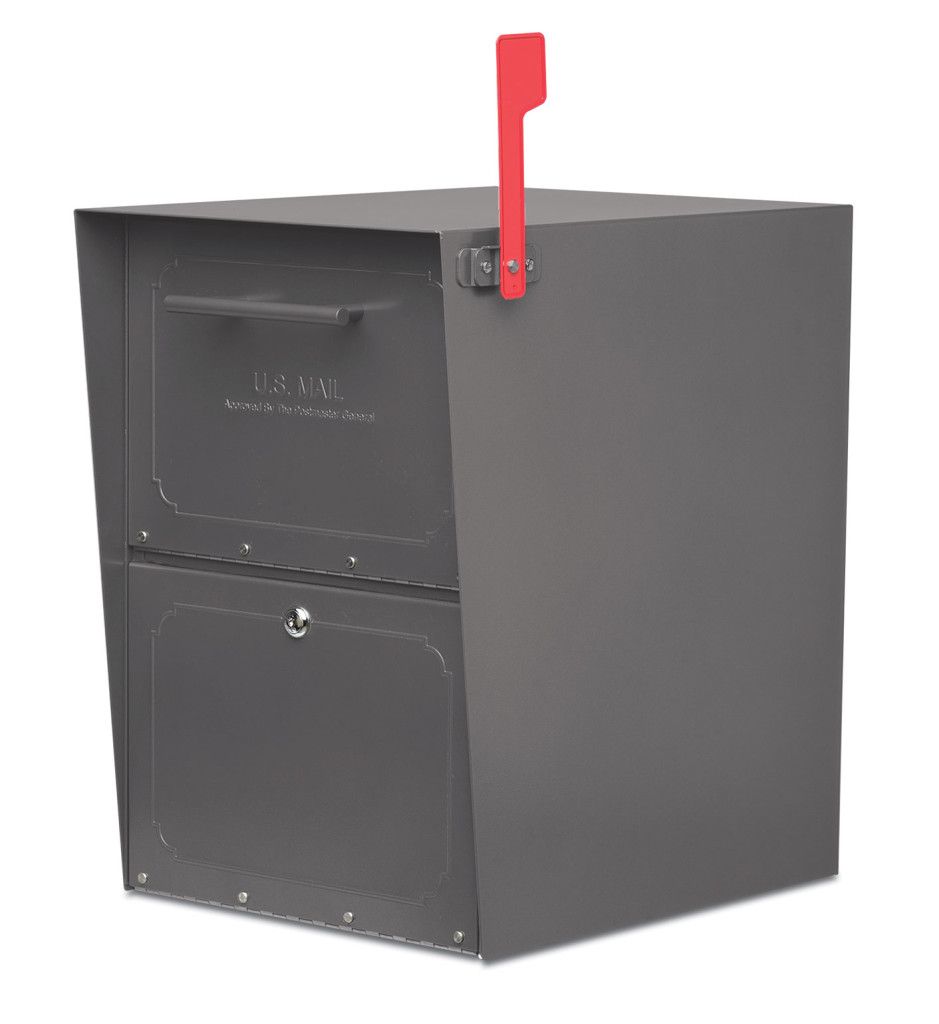 Oasis Full Size Locking Curbside Mailbox (13.5 in. W x 18.5 in. D x 20 in. H)