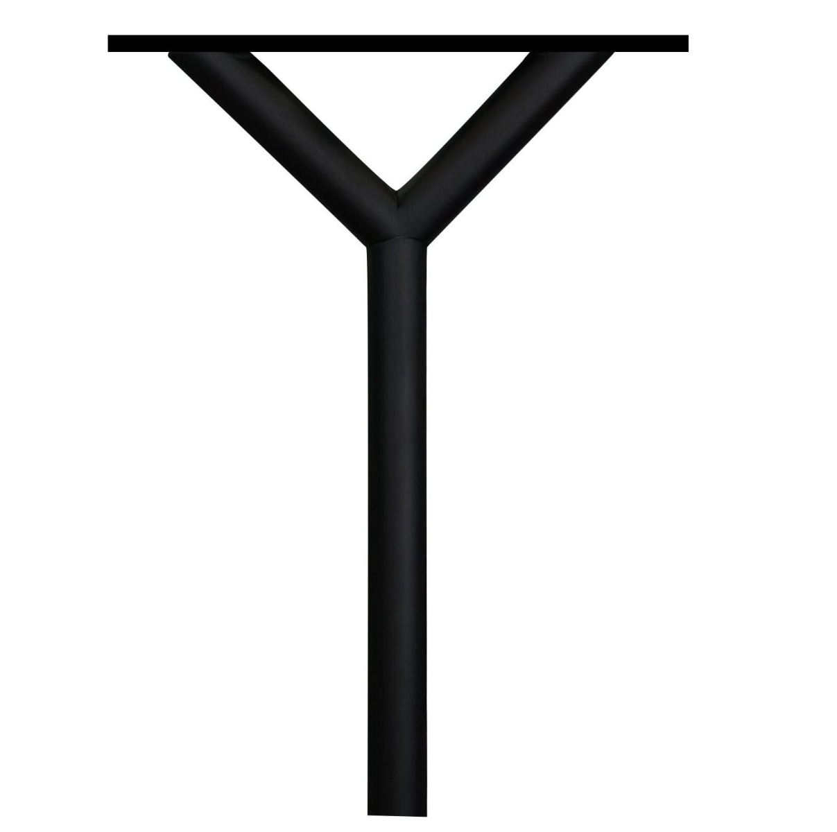 QualArc Penfield TRIPLE Post Only Black