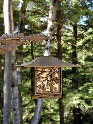 Whitehall Pinecone Suet Feeder - Oil Rub Bronze