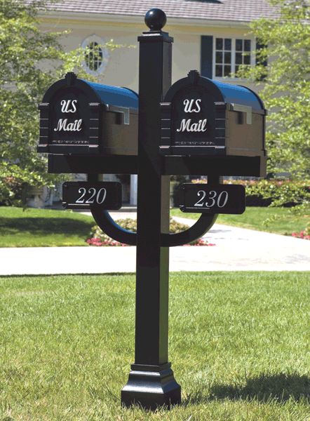 signature-keystone-series-mailbox---deluxe-double-mount-post-packages